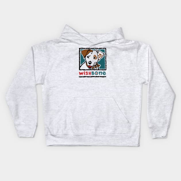 Reading Dog Kids Hoodie by Vicener